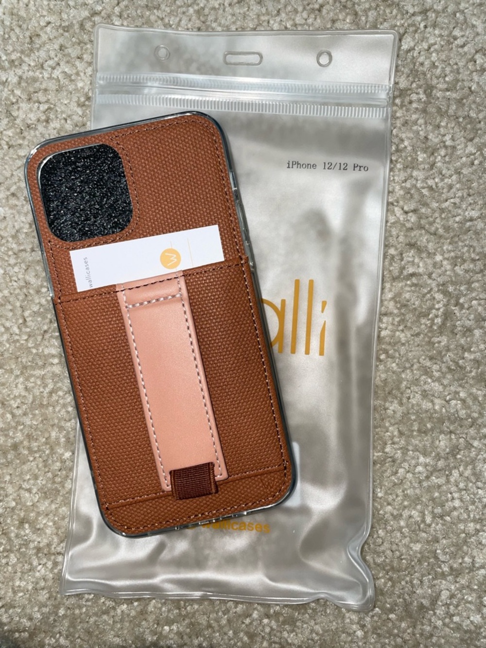 Walli Card Holder Phone Case for iPhone 12/12 Pro